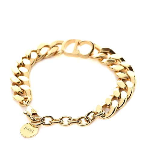 dior chain bracelet.